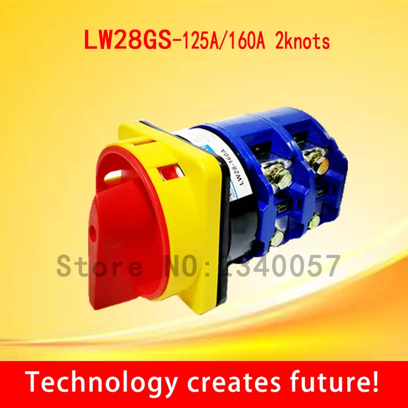 LW28GS-125A 160a para máquinas-ferramentas 440v