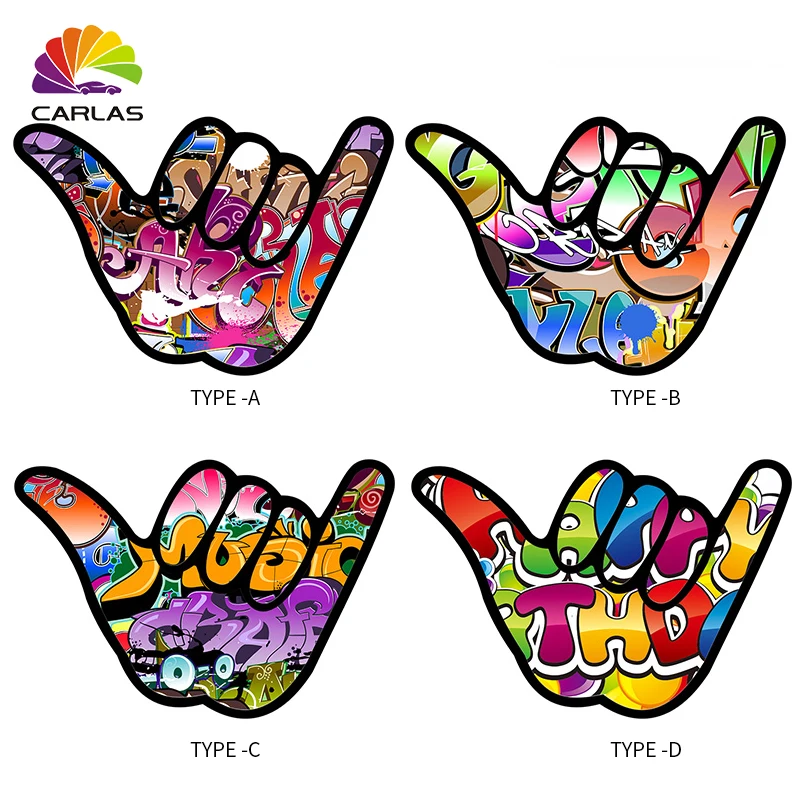 Carlas Car Styling Adesivo Per Auto Impermeabile Bomb Kleber Bomb (Ker Adesivo A Mano Jdm Stickerbomb Auto Moto Tuning 8.9Cmx 12.7Cm