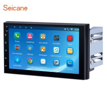 Seicane Android 6,1 Quad-core 1024*600 Bluetooth 7 дюймов 2 DIN стерео gps радио для Nissan TOYOTA универсальный hyundai Kia