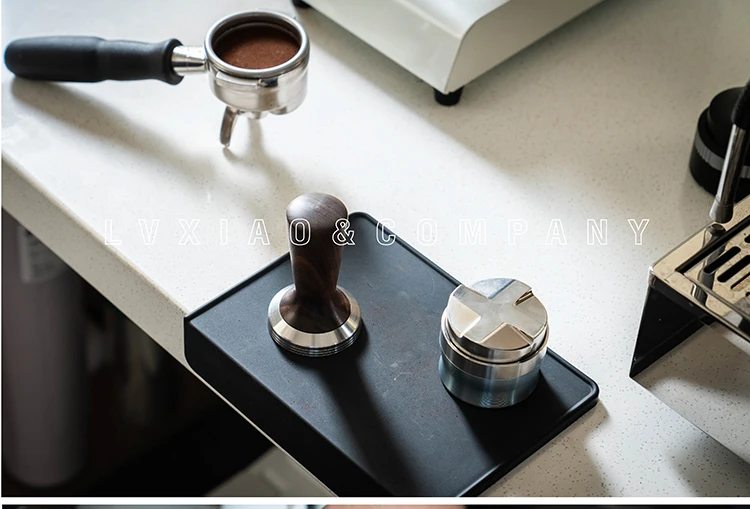 watchget Coffee TAMPER 280g Walnut/stainless steel