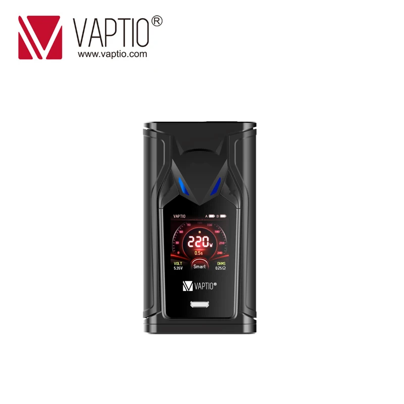 Electronic cigarette mod 220W VAPTIO SUPER BAT Box MOD support 18650x2 batteries fit 510 thread Vape Box Mod FOR TFV12/tfv8 tank Electronic cigarette mod 220W VAPTIO SUPER BAT Box MOD support 18650x2 batteries fit 510 thread Vape Box Mod FOR TFV12/tfv8 tank