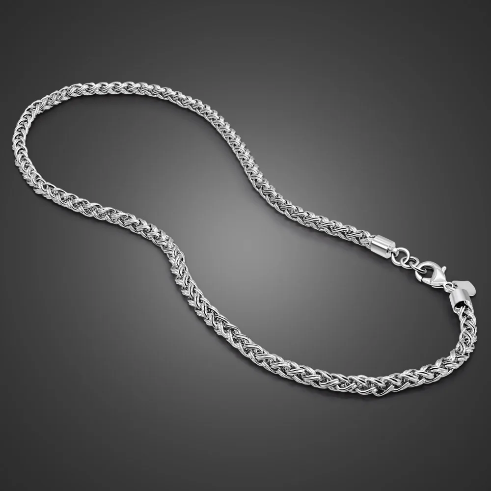 

Vintage Men's 925 Thai Silver Necklace High Quality Solid Silver Chain Size 5mm51cm Hip Hop Style Men's Jewelry birthday gift