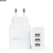 Btod usb mur chargeur 3 port 3.1a intelligent charge pour iphone 5 5s 6 6 s 7 plus ipad samsung huawei lenovo sony lg zte ac adaptateur