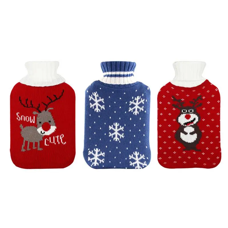 Hot Water 2000 ml Bottle Large Flannelette Water Filling