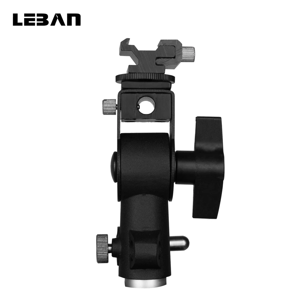 Metal Camera D Type Flash Shoe Umbrella Holder Mount Light Stand Bracket Swivel for Speedlite | Электроника