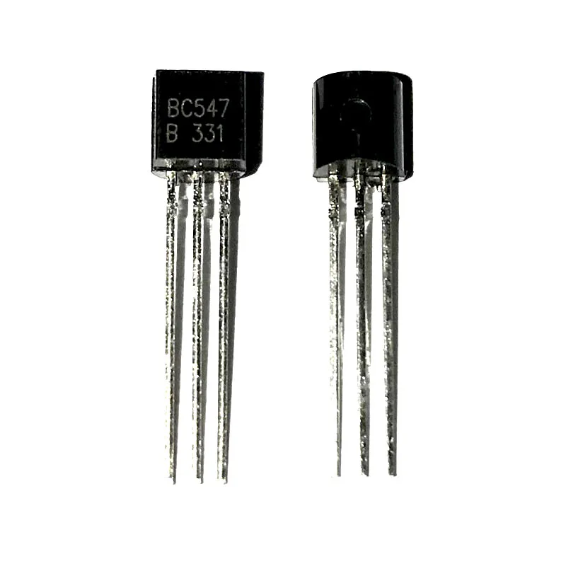 

10pcs/Lot Bipolar (BJT) Transistor NPN 45V 100mA 300MHz 500mW Through Hole TO-92-3 BC547B