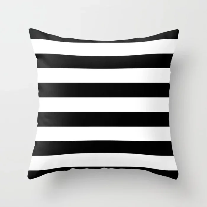 stripe-black--white-oon-pillow