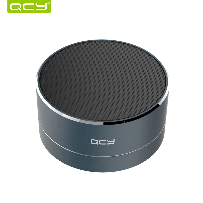 

QCY A10 wireless bluetooth speaker metal mini portable subwoof sound with Mic TF card FM radio AUX MP3 music play loudspeaker