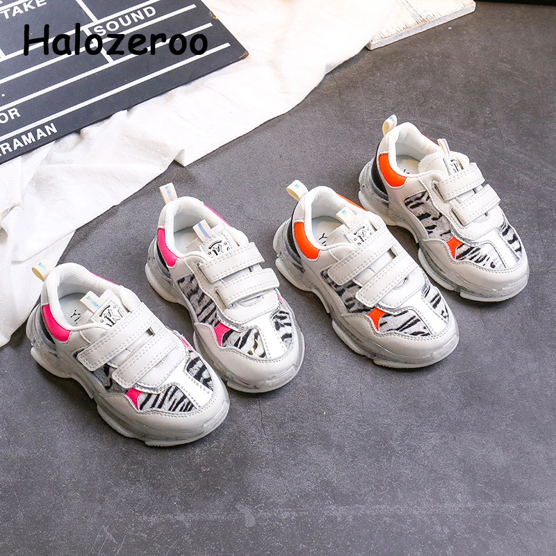 

Autumn 2019 Toddler Casual Sneakers Children Pu Leather Sport Sneakers Baby Girls Mesh Shoes Boys Orange Sneakers Brand Trainers