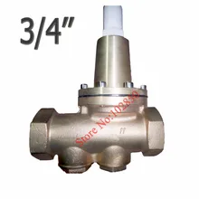 Новое поступление женский G 3/4 ''(DN20), 200 P Регулируемый латунный снижение давления воды клапан, встроенный фильтр экран
