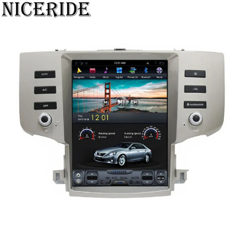 Excellent 12.1" Vertical Touch Screen Android 7.1 Car DVD GPS Navigation Radio Player for Toyota Reiz 2005-2009 Autoradio Headunit Wifi BT 0 Excellent 12.1" Vertical Touch Screen Android 7.1 Car DVD GPS Navigation Radio Player for Toyota Reiz 2005-2009 Autoradio Headunit Wifi BT 0