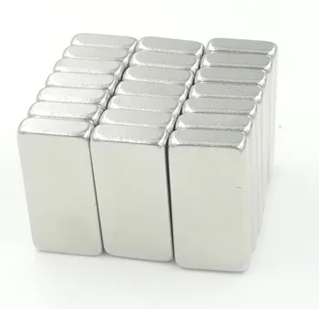 

200pcs F20x10x4mm Super Powerful Strong Rare Earth Block NdFeB Magnet Neodymium N35 Magnets F20*10*4mm Free Shipping