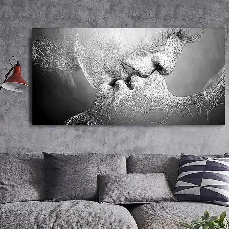 ZOOYOO-Amour-Baiser-Peinture-L