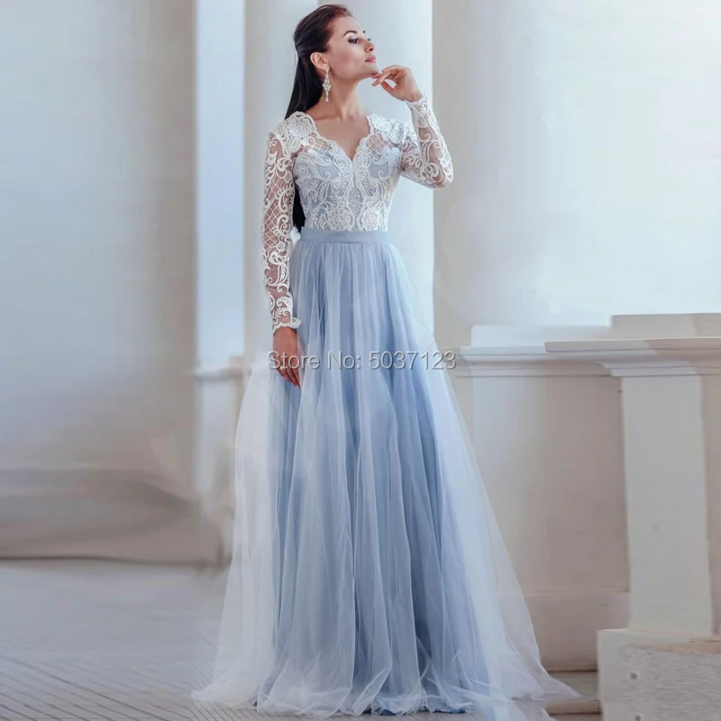 A Line Wedding Dresses With Lace Appliqued Back Lace Up Floor