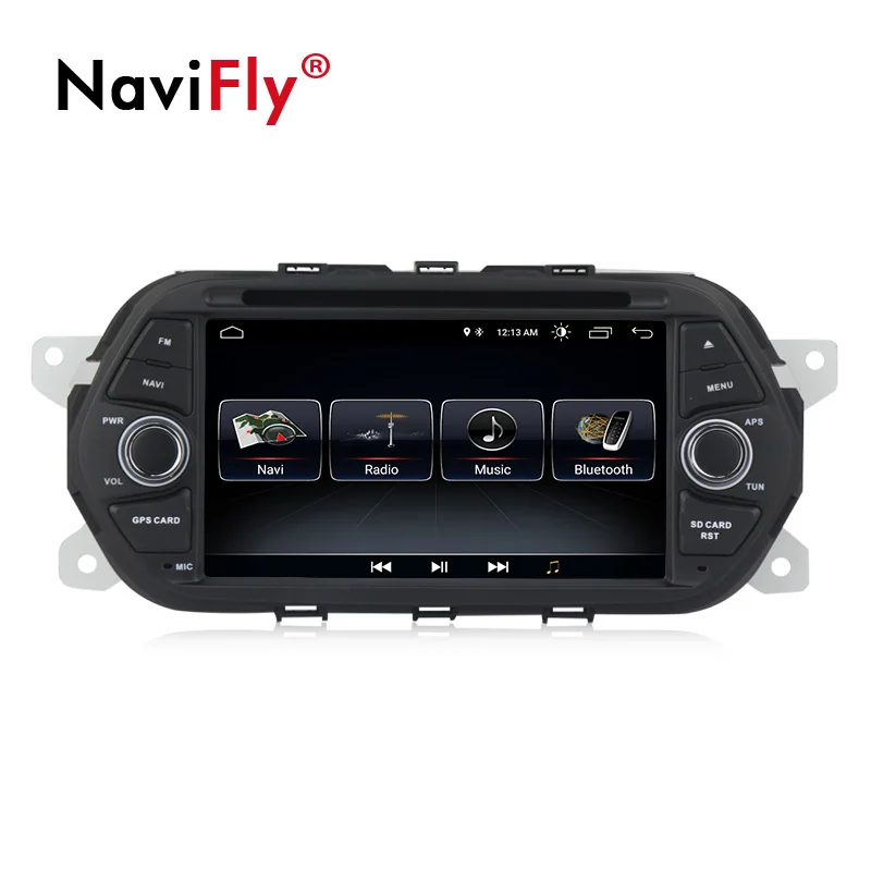 Clearance Navifly Android 8.1 Car Multimedia DVD Radio Player for FIAT TIPO EGEA 2015 -2017 with BT Wifi GPS navigation USB SD HD1024*600 1