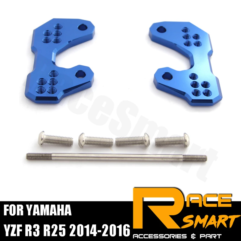 

FOR YAMAHA YZF R3 / R25 2014-2016 YZF-R3 2014 2015 2016 Motorcycle Rearset Rear set Replacement Mounting Bracket Base
