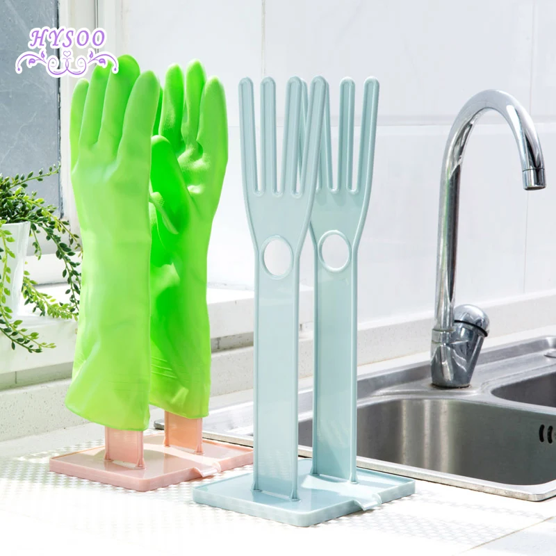 Plastic font b Household b font font b Glove b font Leakage Tarpaulin Storage Shelf Kitchen