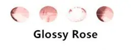 И формирующая листы для кровли 4 м розовое золото Бумажная гирлянда-горошек, с блестками, Круглый баннер овсянка для День рождения Baby Shower украшение висит гирлянда - Цвет: Glossy Rose