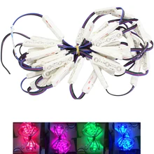 Водонепроницаемый светодиодный модуль RGB световая полоса 33 Вт 150 светодиодный s 5050 5730 СВЕТОДИОДНЫЙ рекламный светильник IP65 IP68 12 В DC RGB белый