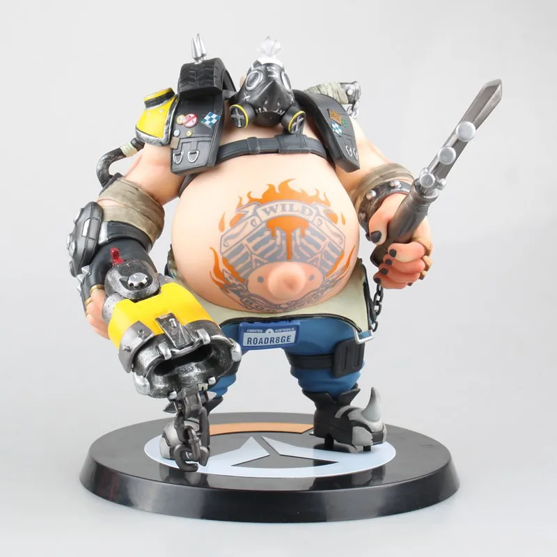 

Hot Game ROADHOG MAKO RUTLEDGE PVC Action Figure Collection Model Kids Toys Doll 23cm
