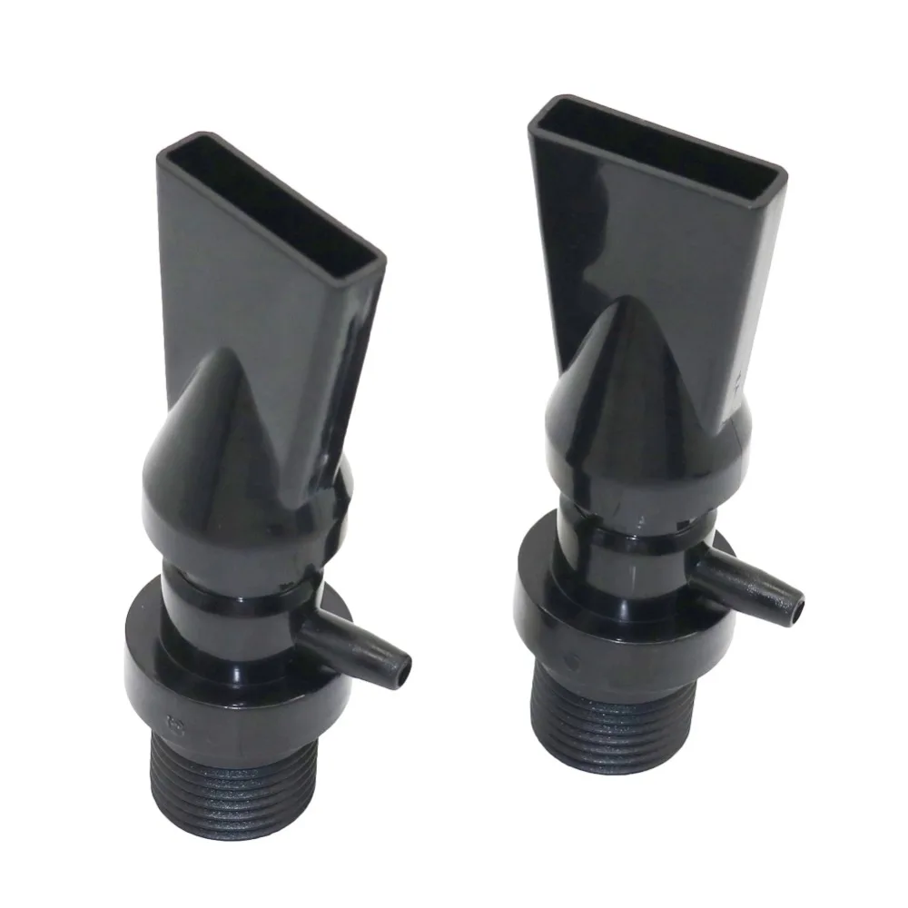 

Fish Tank Duckbill Sprinkler Universal Adjustable Pump Water Output Nozzle Aquarium Water Pipe Connectors 2 Pcs