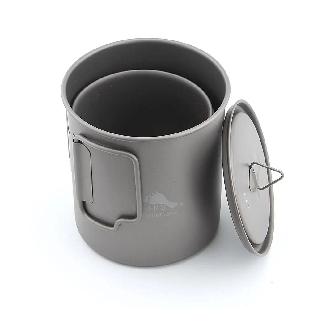 

TOAKS CMB-750-450 Titanium 750ml Pot and 450ml Cup Combo Set