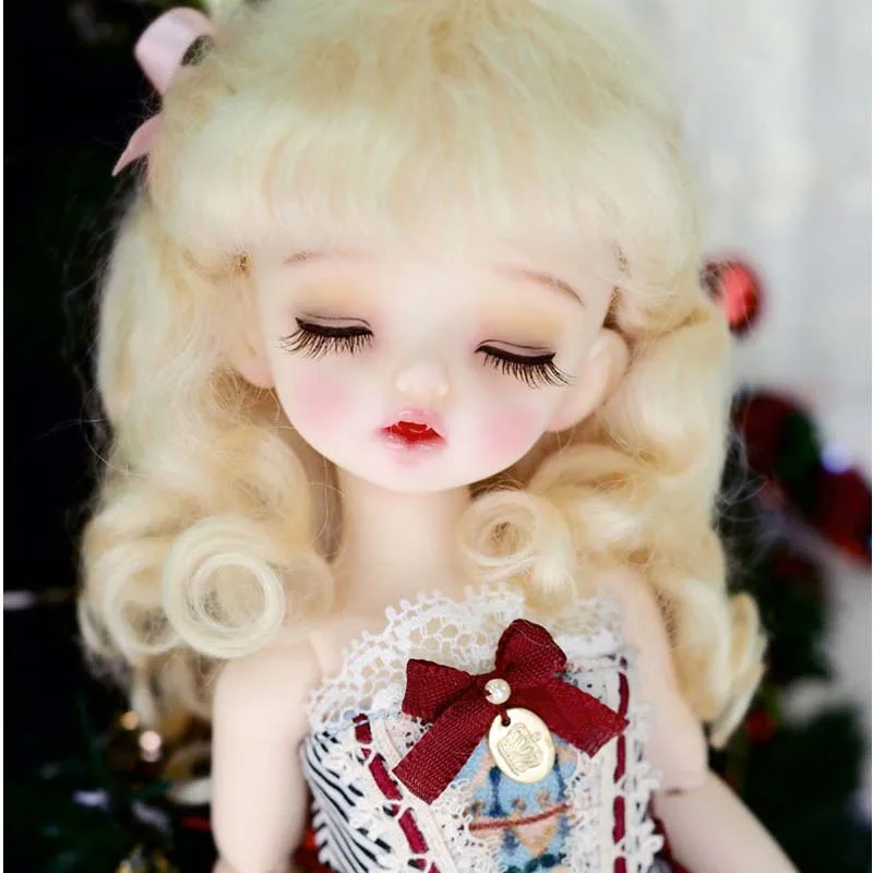 1/6 шарнирная кукла BJD/SD милая NP Karou с закрытыми глазами из смолы для девочки