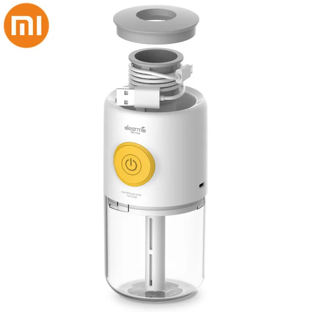 

Original xiaomi Mijia deerma Mini USB Air Humidifier quiet Air Purifying Colorful lights can adding aromatherapy for car home