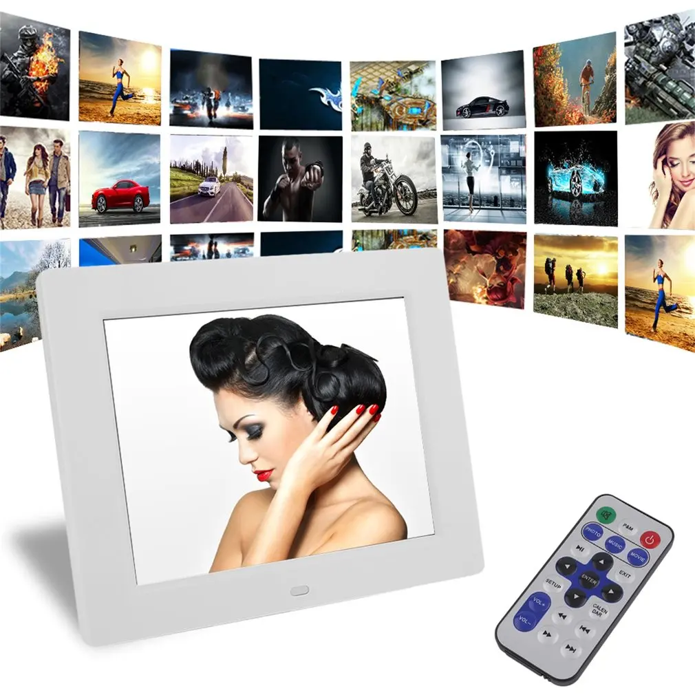 

10 Inch 640*480 Resolution LCD Digital Screen Photo Frame HD Multi-Functional Built-in FLASH Mp3 And Mp4 Player