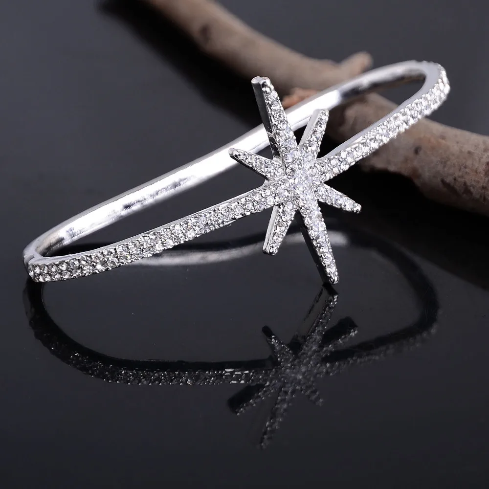 HOT HOT Punk Hand Cuff Palm Bracelet Bangle Handlet Fashion font b Crystal b font