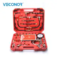 TU-443 Multifunctional Fuel Pressure Meter Tester Oil Combustion Spraying Injection 3-1/2" Gauge Auto Diagnostic Tool