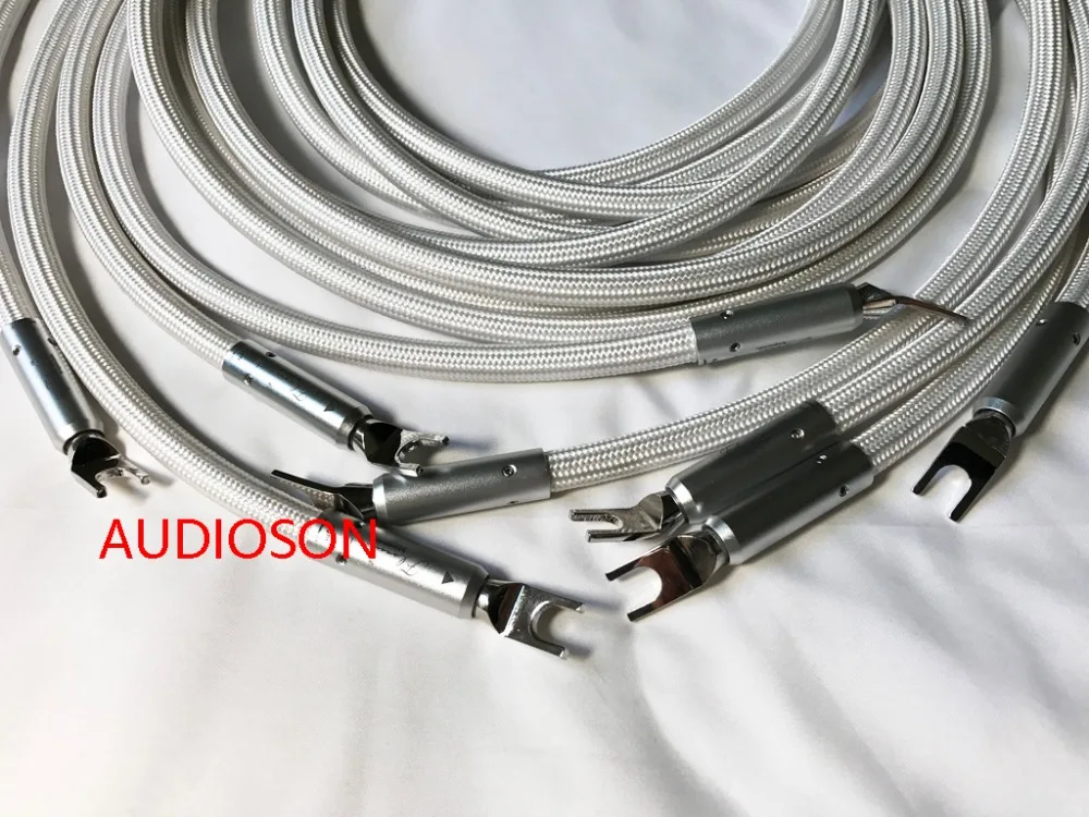 AUDIOSON Hi End Demark Argento кабель динамика потока|speaker cable|cable speaker |