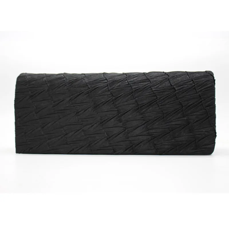 

Wrinkled HandBag Women Dinner Bag Chain Shoulder Bag Ladies Handbags Day Clutch Dinner Wedding Party Evening Clutch for Banquet