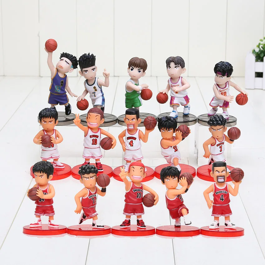 

Japanese Anime Figuras Slam Dunk PVC Set Action Figure Adult Hot Dolls Christmas Kids Toys Birthday Boys Toy