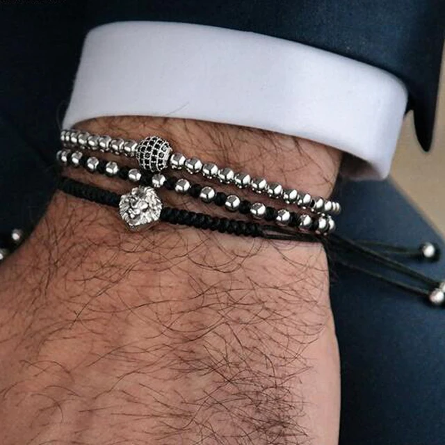 6mm CZ Ball Bracelet Men Jewelry Bracelets For Women Pulseira Masculina Bileklik 6mm CZ Ball Bracelet Men Jewelry Bracelets For Women Pulseira Masculina Bileklik