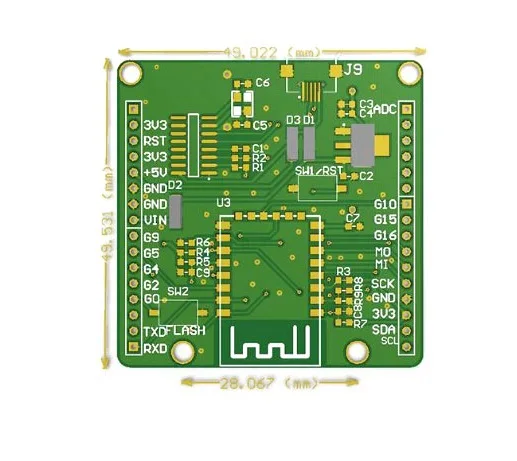 Электронная плата ESP8266 TPYBoard V202 Pyboard micropyton макетная плата для Pyboard pyton обучающий модуль процессор