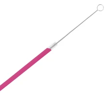 Reusable Silicone Straws Set with Brush