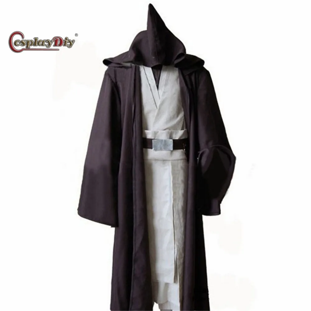 Cosplaydiy Custom Made Movie Star Wars Old Obi Wan Kenobi -2921