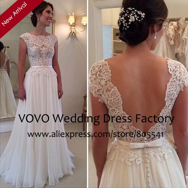 Y Sheer Top Lace Liques Ivory Wedding Dress Vintage A Line Cap Y Sheer Top Lace Liques Ivory Wedding Dress Vintage A Line Cap Sleeve Long Chiffon
