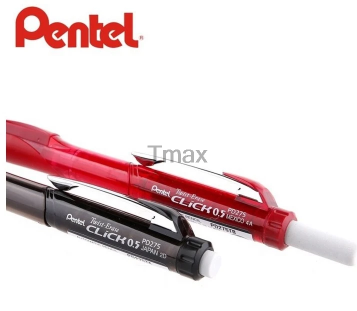 PSD5 シャープペンシル ぺんてる-シャープペンシルpd275,0.5mm,4色,日本,筆記用具,事務