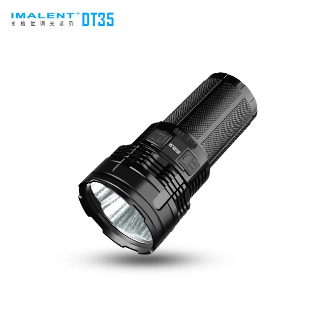 

IMALENT DT35 USB Rechargeable CREE XHP35 8500 Lumens 1000M LED Tactical Flashlight 18650 Li Rechargeable Torch Camping Linterna