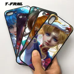 Для coque iPhone X чехол Сейлор Мун 5 5S SE 6 6 S 7 8 плюс XR чехол для девочек 2018 Новые поступления для iPhone XS Max чехол