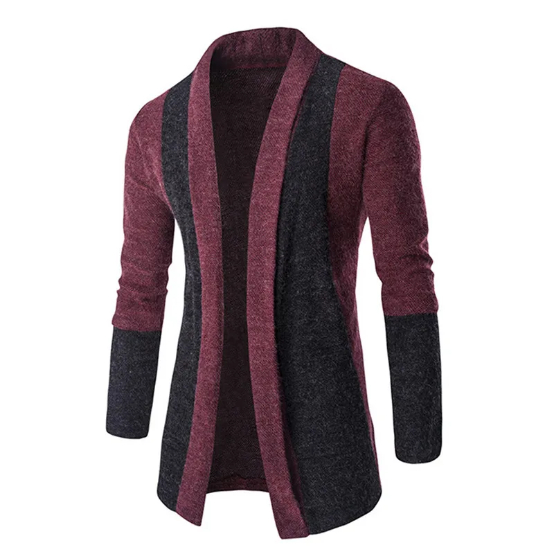 Sale Fashion Men Cardigan Stylish Knitted Men's Jacket Slim Long Sleeve Casual Sweater Coat For Male Z1054 |