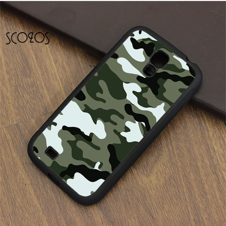 SCOZOS Camo Camouflage Pattern cell phone case cover for samsung galaxy