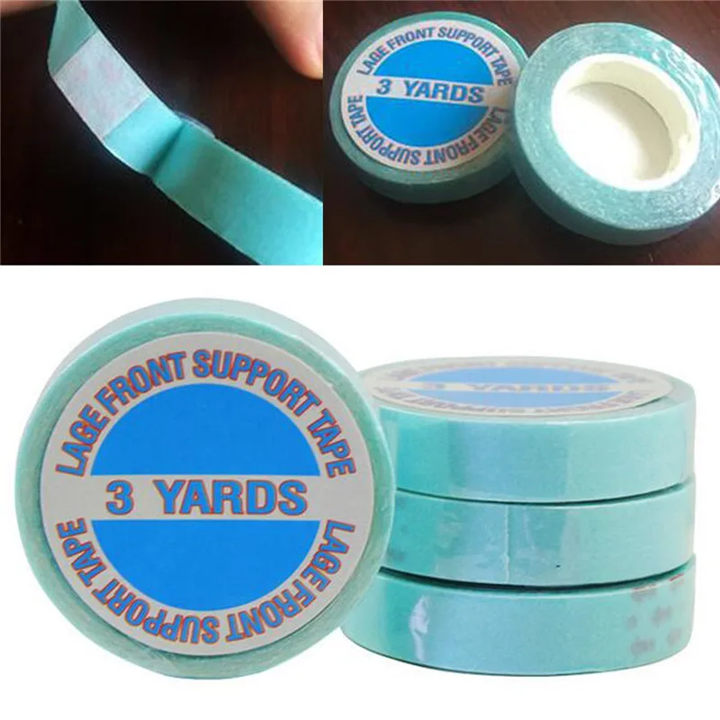 1-Roll-1cm-3-Yards-Hair-Tape-Double-sided-Adhesive-Water-proof-SuperTapes-For-Hair-Extension