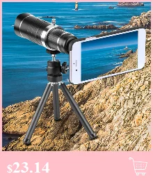 Универсальный 8-18X зум-объектив для телефона оптический телескоп для мобильного телефона телеобъектив для камеры с клипсой супер широкий угол обзора 3 цвета