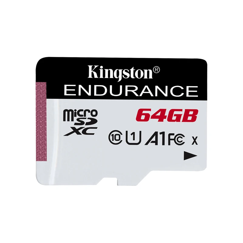 Карта памяти kingston Endurance micro sd, 32 ГБ, 64 ГБ, 128 ГБ, класс 10, A1, эксклюзивная для домашнего мониторинга, карта microsd, список - Емкость: 64GB