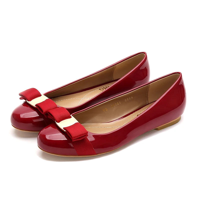 

Women's brand bow-tie high heel women's leather midheel shoes designed by high heel designer. Single shoe clasp small leather sh