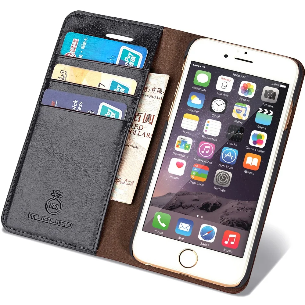 imágenes para Original Musubo Caso de la Marca Para el iphone 7 Lujo carpeta del Cuero Genuino teléfono Cubierta de La bolsa para Apple iphone 7 Plus casos flip Coque imágenes para Original Musubo Caso de la Marca Para el iphone 7 Lujo carpeta del Cuero Genuino teléfono Cubierta de La bolsa para Apple iphone 7 Plus casos flip Coque