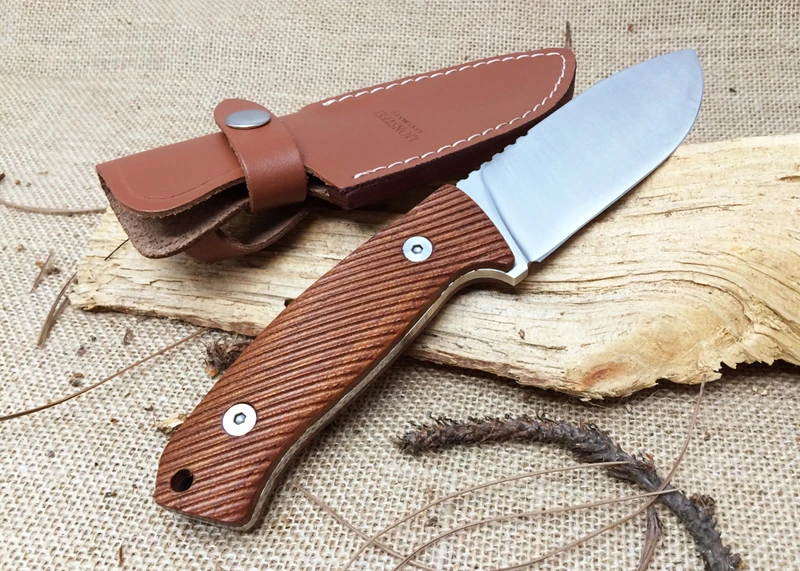 NEW! LionSteel Hunting Fixed Blade Knives,7Cr17Mov + Rosewood Handle Camping Knife,Lion Steel Survival Knife. NEW! LionSteel Hunting Fixed Blade Knives,7Cr17Mov + Rosewood Handle Camping Knife,Lion Steel Survival Knife.